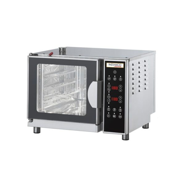 Compact convection-steam oven with digital control panel Compact convection-steam oven with digital control panel